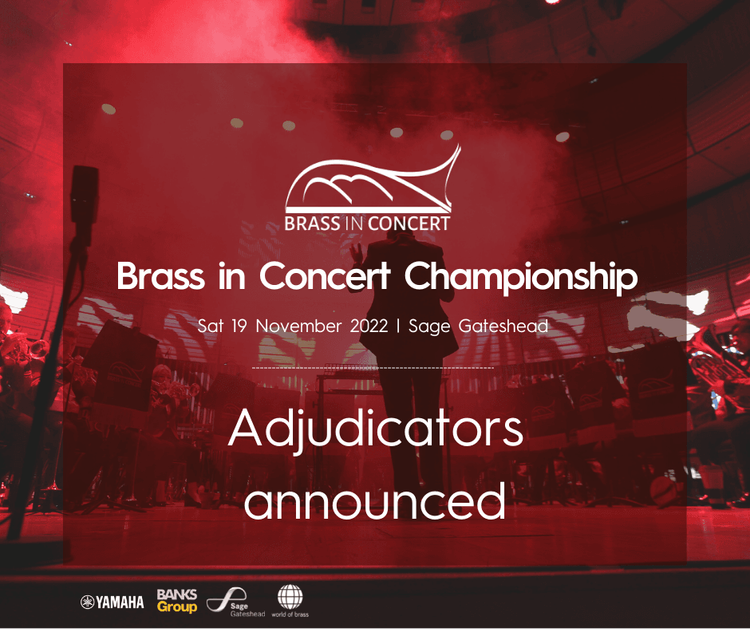 Adjudication panel announced for the 45th Brass in Concert Championship